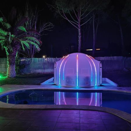 אלחטה Chalet Con Piscina Y Jacuzzi En Madrid Alquila Habitaciones מראה חיצוני תמונה