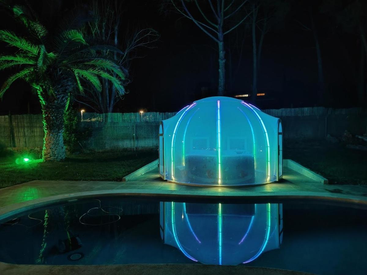 אלחטה Chalet Con Piscina Y Jacuzzi En Madrid Alquila Habitaciones מראה חיצוני תמונה