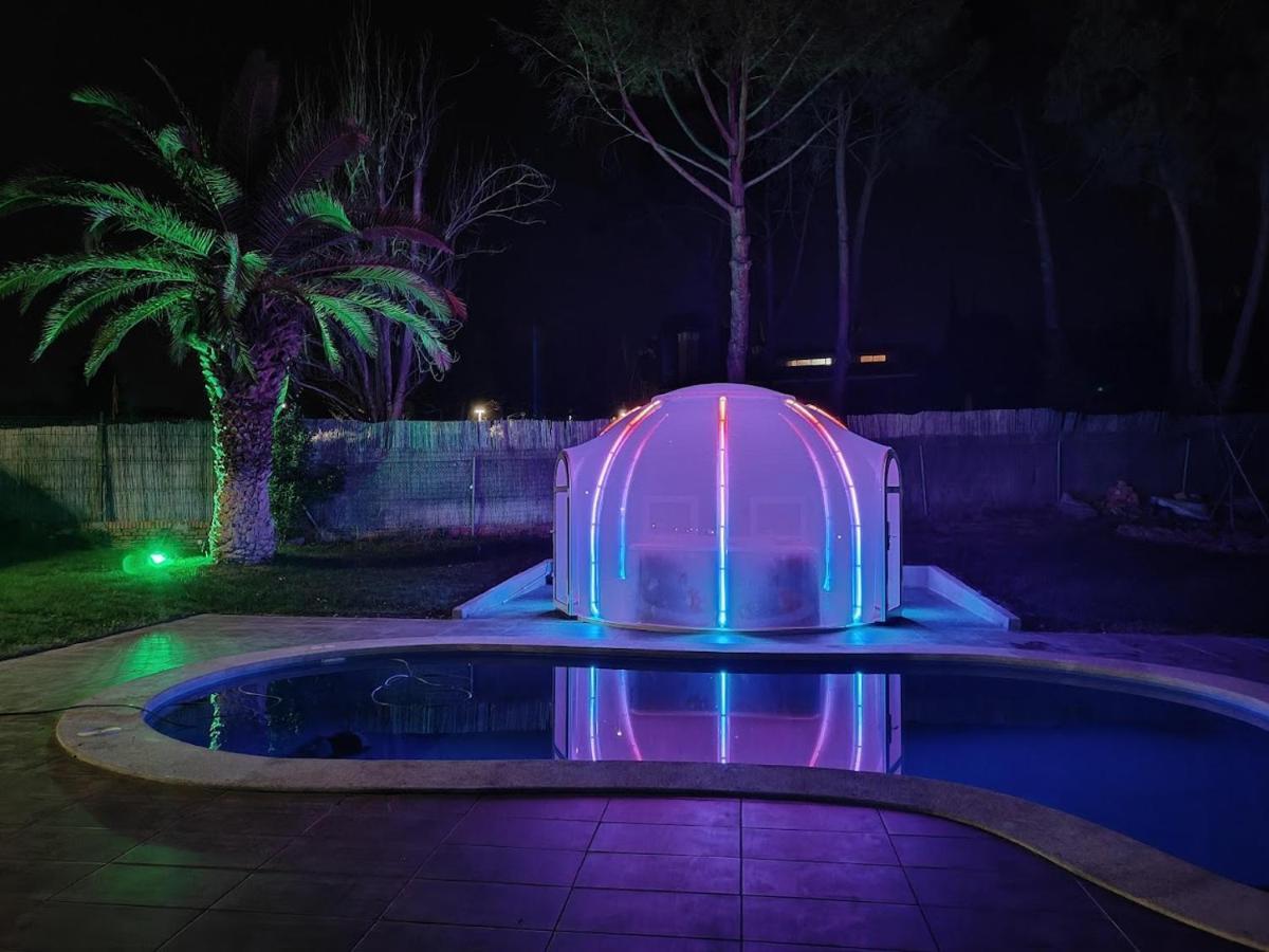 אלחטה Chalet Con Piscina Y Jacuzzi En Madrid Alquila Habitaciones מראה חיצוני תמונה