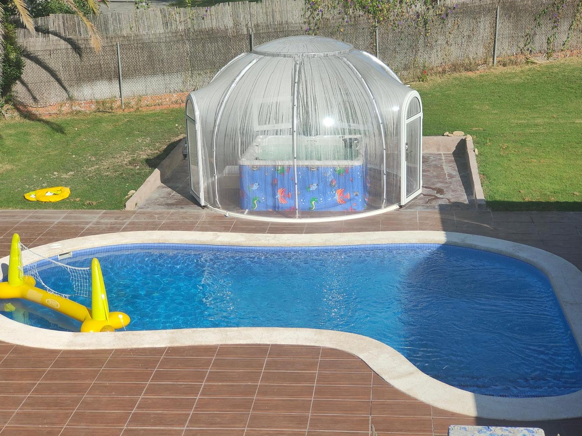 אלחטה Chalet Con Piscina Y Jacuzzi En Madrid Alquila Habitaciones מראה חיצוני תמונה