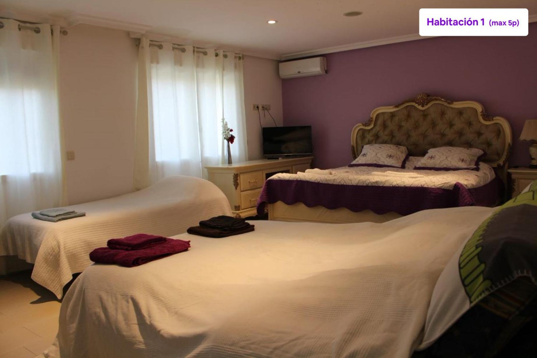 אלחטה Chalet Con Piscina Y Jacuzzi En Madrid Alquila Habitaciones מראה חיצוני תמונה