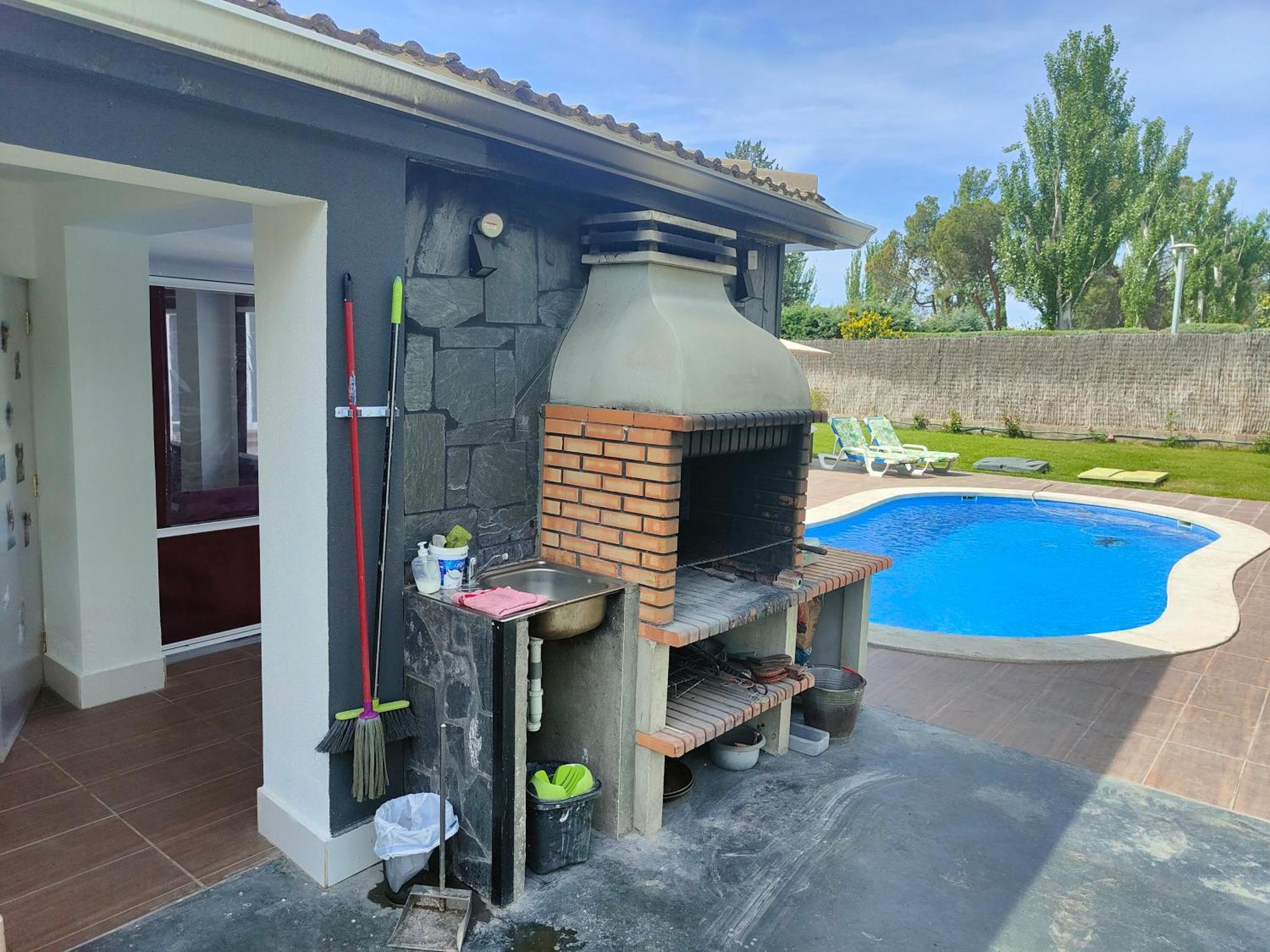 אלחטה Chalet Con Piscina Y Jacuzzi En Madrid Alquila Habitaciones מראה חיצוני תמונה